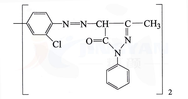 有機(jī)顏料橙13分子結(jié)構(gòu)圖